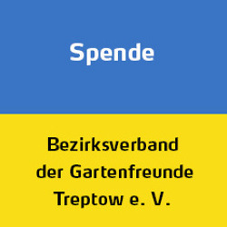 Gartenfreunde Treptow spenden    